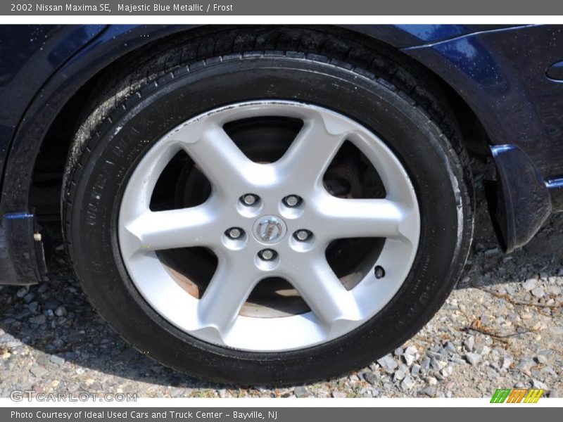 Majestic Blue Metallic / Frost 2002 Nissan Maxima SE