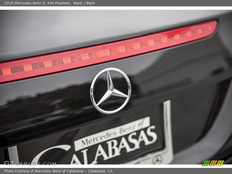 Black / Black 2015 Mercedes-Benz SL 400 Roadster
