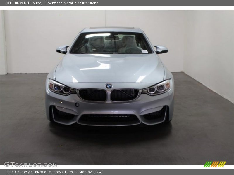 Silverstone Metallic / Silverstone 2015 BMW M4 Coupe