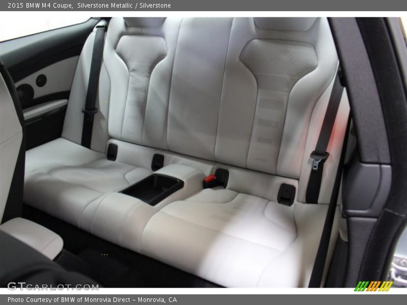Rear Seat of 2015 M4 Coupe
