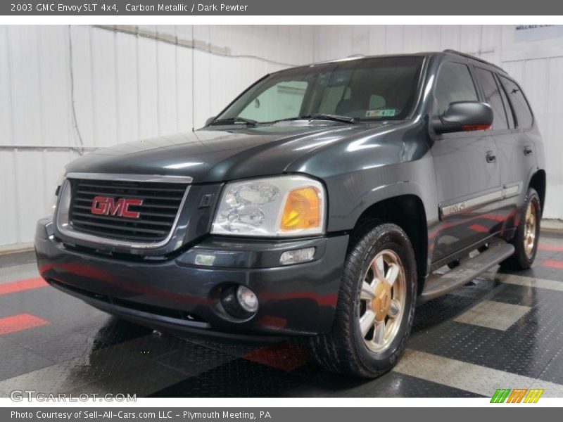 Carbon Metallic / Dark Pewter 2003 GMC Envoy SLT 4x4