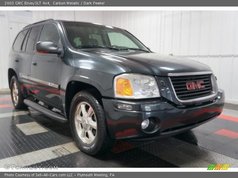 Carbon Metallic / Dark Pewter 2003 GMC Envoy SLT 4x4