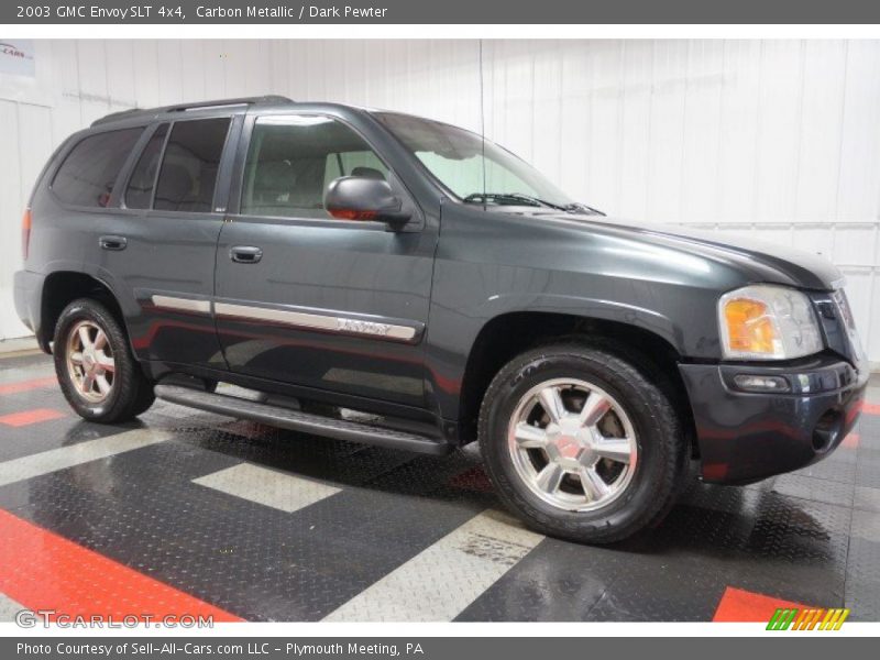 Carbon Metallic / Dark Pewter 2003 GMC Envoy SLT 4x4