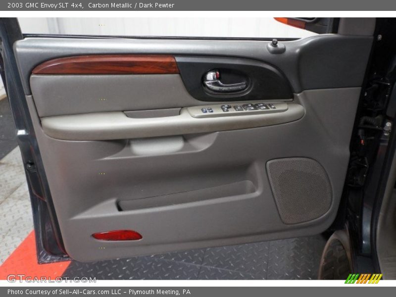 Carbon Metallic / Dark Pewter 2003 GMC Envoy SLT 4x4