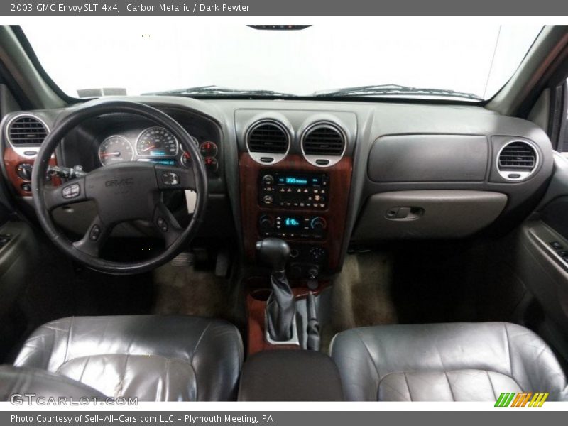 Carbon Metallic / Dark Pewter 2003 GMC Envoy SLT 4x4
