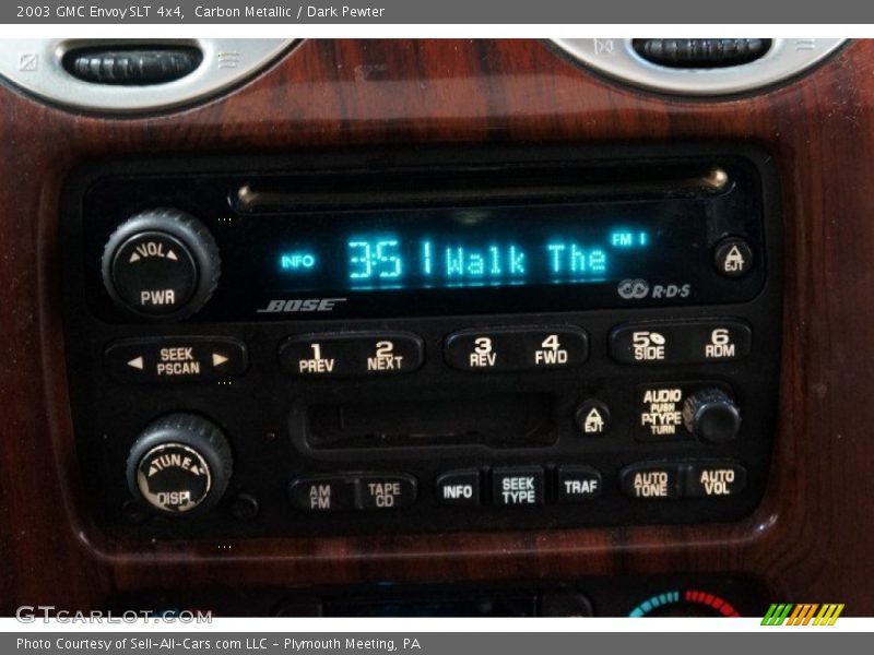Carbon Metallic / Dark Pewter 2003 GMC Envoy SLT 4x4