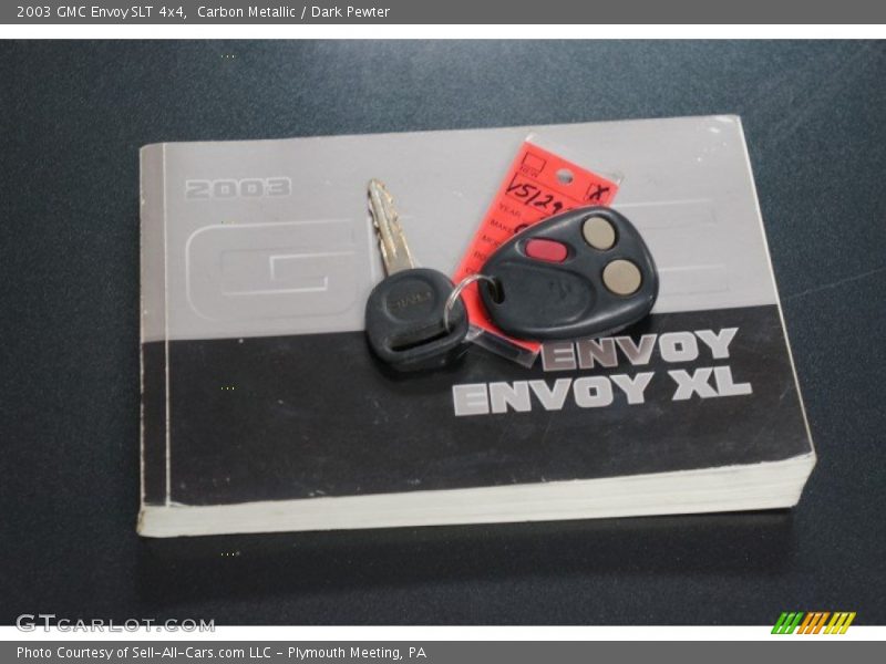 Carbon Metallic / Dark Pewter 2003 GMC Envoy SLT 4x4