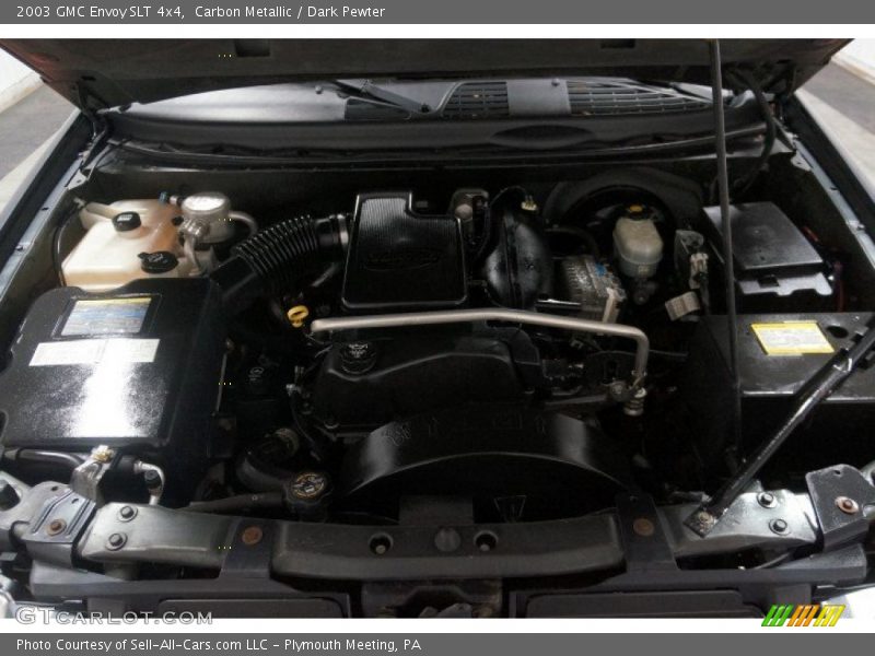 Carbon Metallic / Dark Pewter 2003 GMC Envoy SLT 4x4