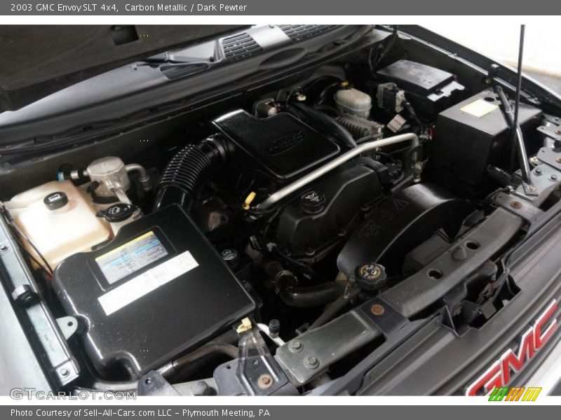 Carbon Metallic / Dark Pewter 2003 GMC Envoy SLT 4x4