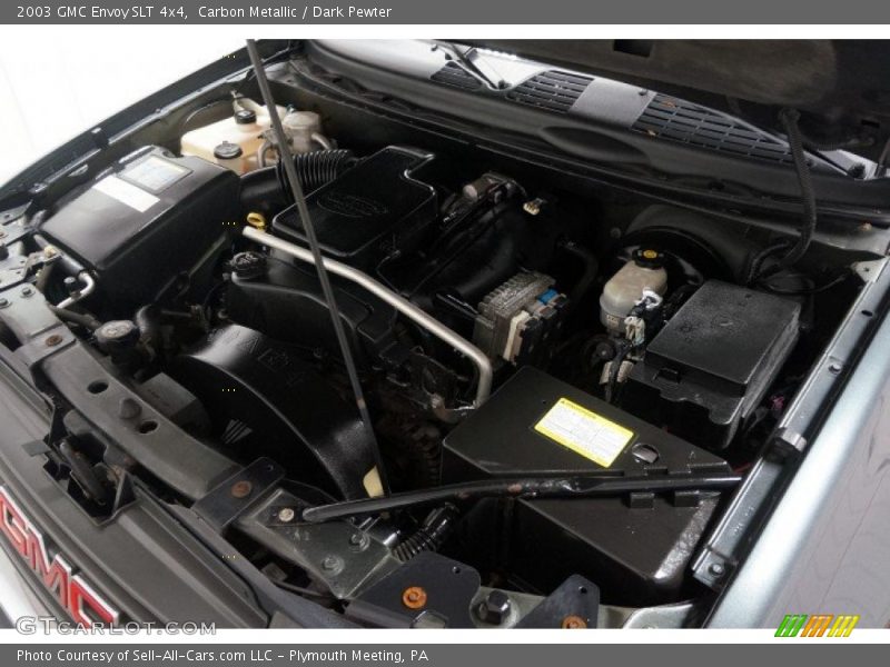 Carbon Metallic / Dark Pewter 2003 GMC Envoy SLT 4x4