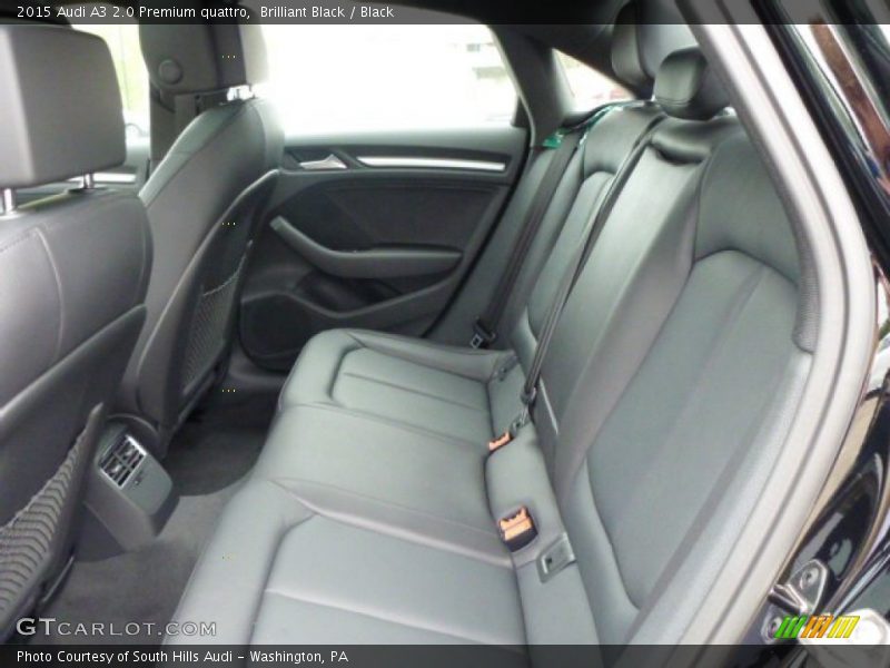 Brilliant Black / Black 2015 Audi A3 2.0 Premium quattro