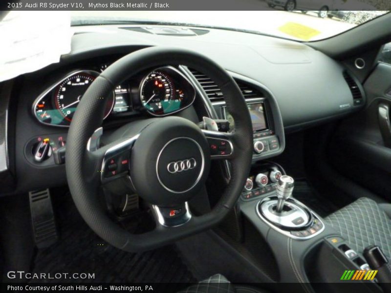 Dashboard of 2015 R8 Spyder V10