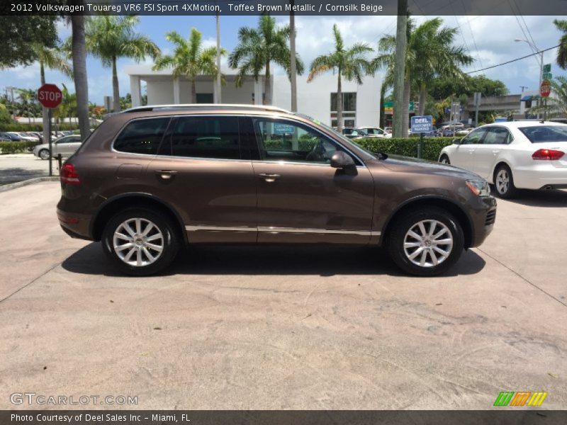 Toffee Brown Metallic / Cornsilk Beige 2012 Volkswagen Touareg VR6 FSI Sport 4XMotion