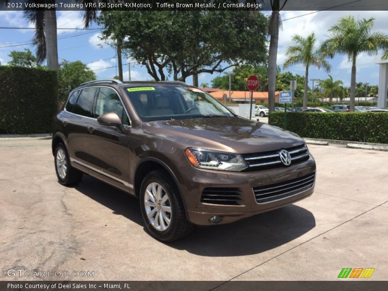 Toffee Brown Metallic / Cornsilk Beige 2012 Volkswagen Touareg VR6 FSI Sport 4XMotion