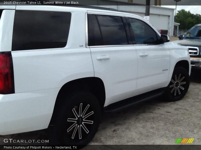 Summit White / Jet Black 2015 Chevrolet Tahoe LS