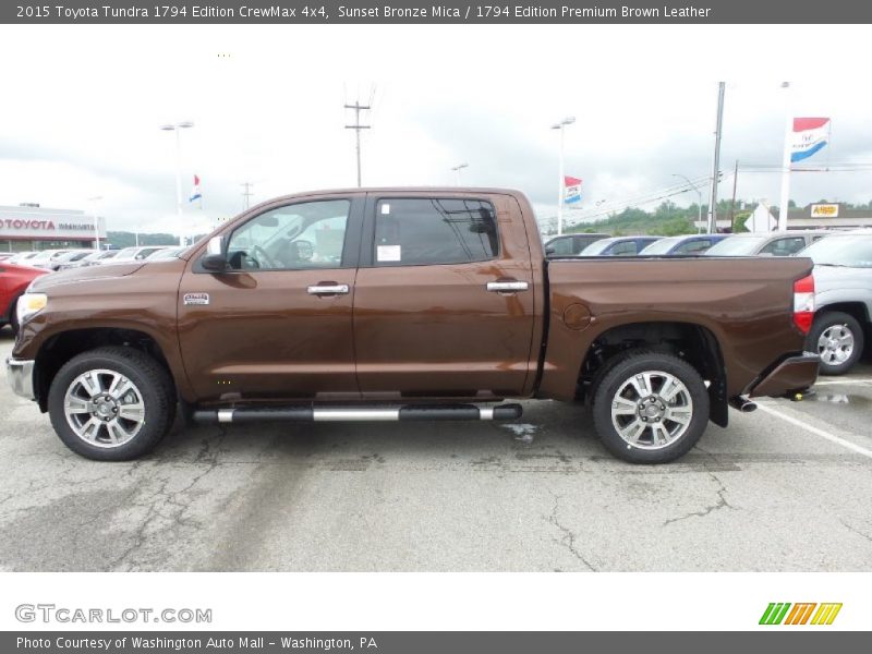  2015 Tundra 1794 Edition CrewMax 4x4 Sunset Bronze Mica