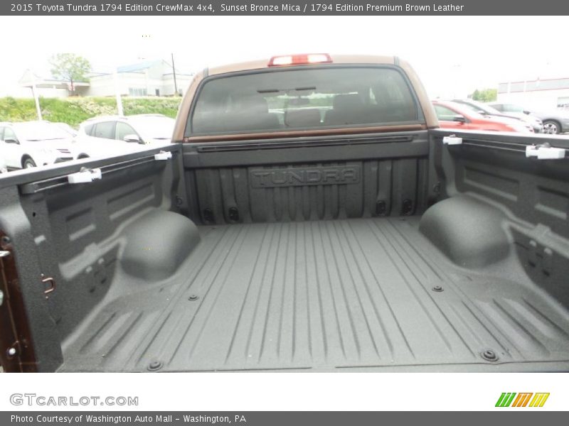 Sunset Bronze Mica / 1794 Edition Premium Brown Leather 2015 Toyota Tundra 1794 Edition CrewMax 4x4