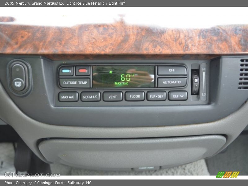 Controls of 2005 Grand Marquis LS