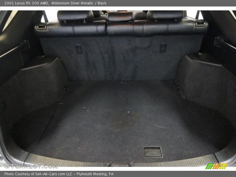Millennium Silver Metallic / Black 2001 Lexus RX 300 AWD