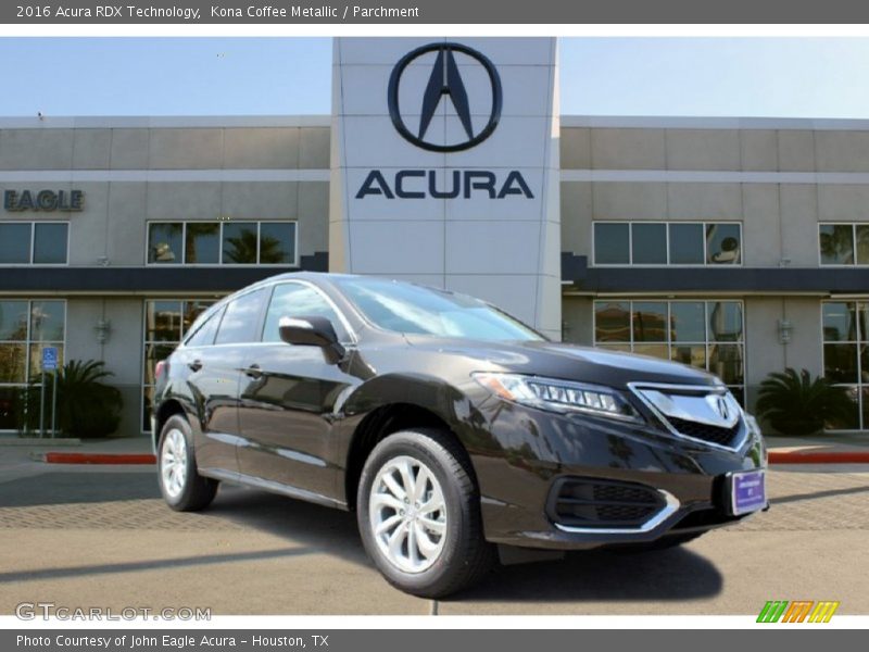 Kona Coffee Metallic / Parchment 2016 Acura RDX Technology