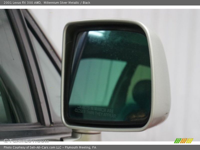 Millennium Silver Metallic / Black 2001 Lexus RX 300 AWD