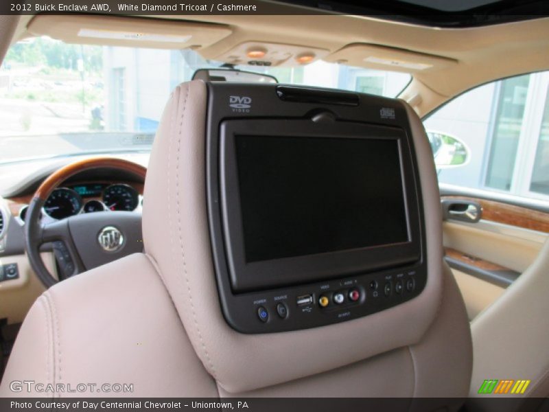 White Diamond Tricoat / Cashmere 2012 Buick Enclave AWD