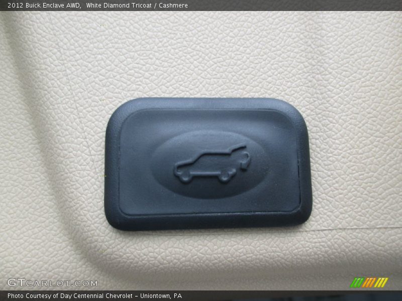 White Diamond Tricoat / Cashmere 2012 Buick Enclave AWD
