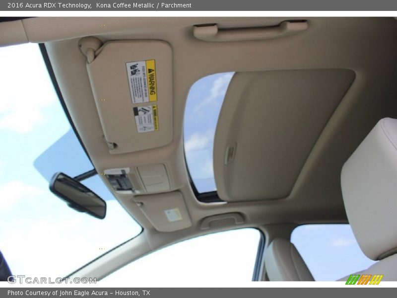 Kona Coffee Metallic / Parchment 2016 Acura RDX Technology