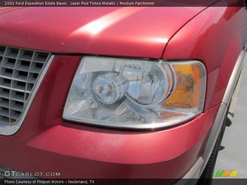 Laser Red Tinted Metallic / Medium Parchment 2003 Ford Expedition Eddie Bauer