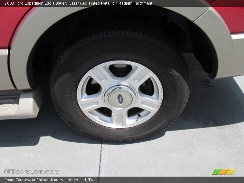 Laser Red Tinted Metallic / Medium Parchment 2003 Ford Expedition Eddie Bauer