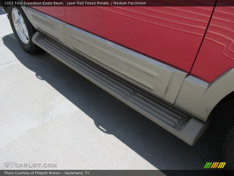 Laser Red Tinted Metallic / Medium Parchment 2003 Ford Expedition Eddie Bauer