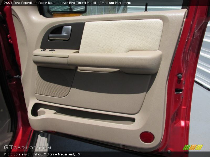 Laser Red Tinted Metallic / Medium Parchment 2003 Ford Expedition Eddie Bauer