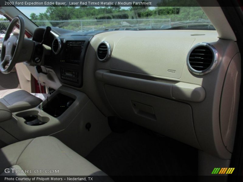 Laser Red Tinted Metallic / Medium Parchment 2003 Ford Expedition Eddie Bauer
