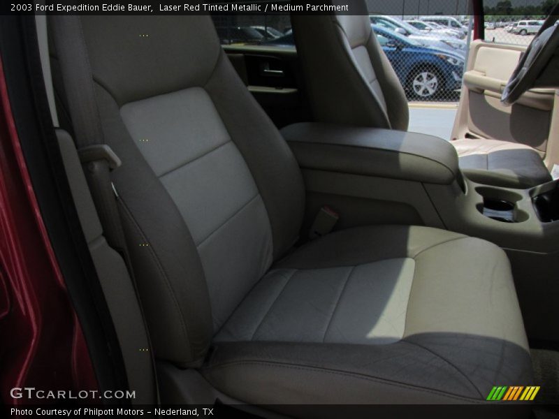 Laser Red Tinted Metallic / Medium Parchment 2003 Ford Expedition Eddie Bauer