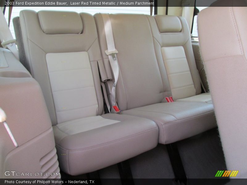 Laser Red Tinted Metallic / Medium Parchment 2003 Ford Expedition Eddie Bauer