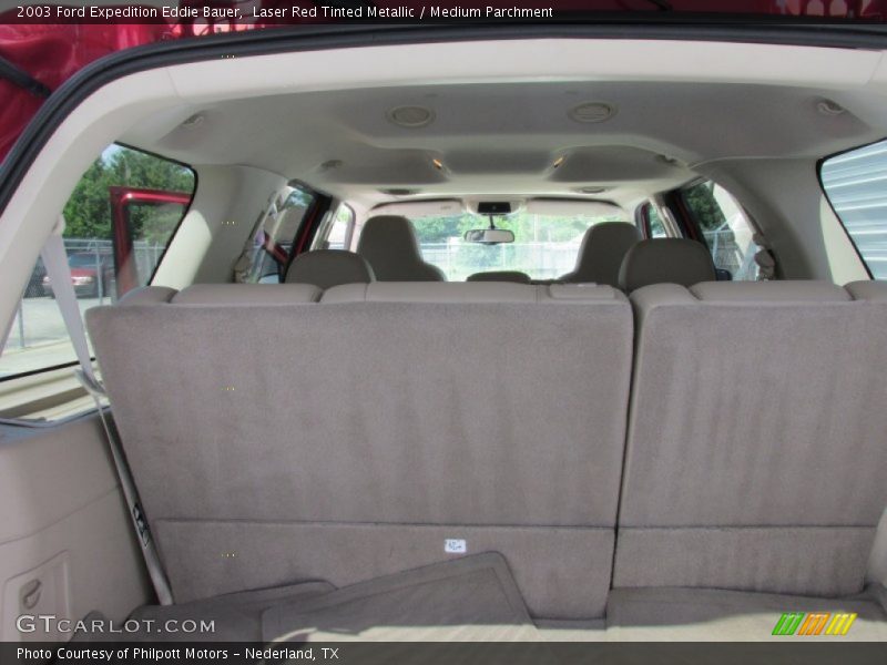Laser Red Tinted Metallic / Medium Parchment 2003 Ford Expedition Eddie Bauer