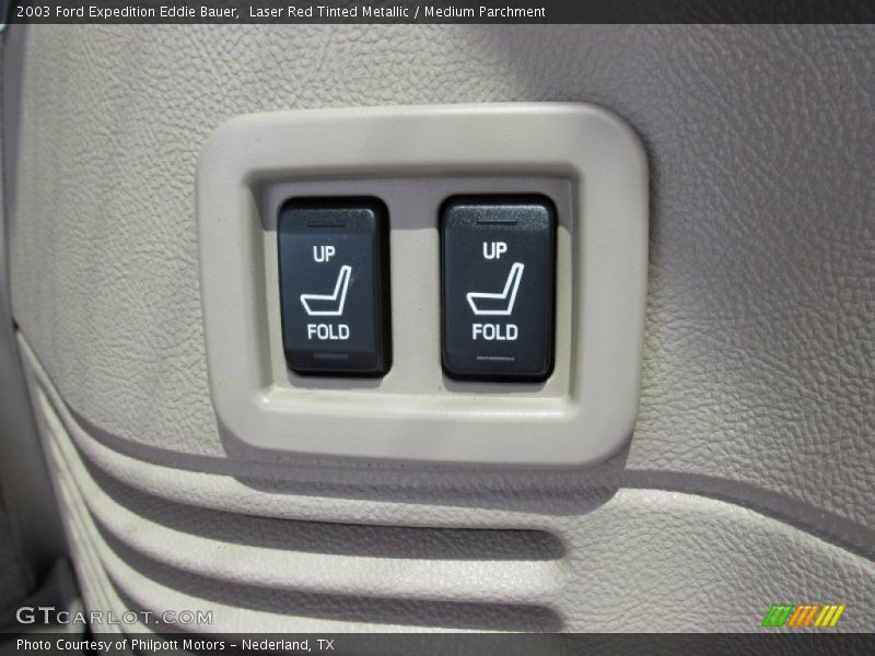 Laser Red Tinted Metallic / Medium Parchment 2003 Ford Expedition Eddie Bauer