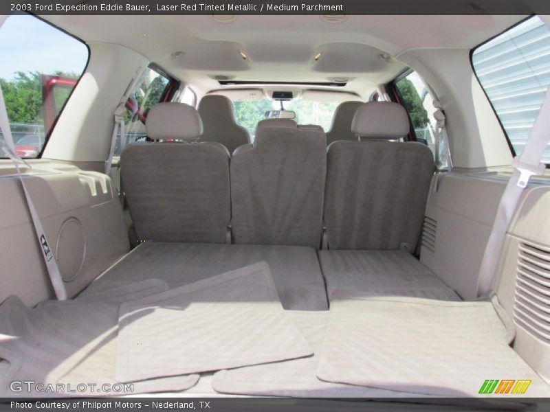 Laser Red Tinted Metallic / Medium Parchment 2003 Ford Expedition Eddie Bauer