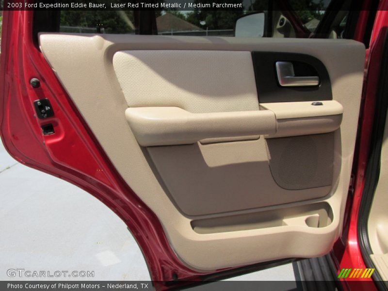 Laser Red Tinted Metallic / Medium Parchment 2003 Ford Expedition Eddie Bauer