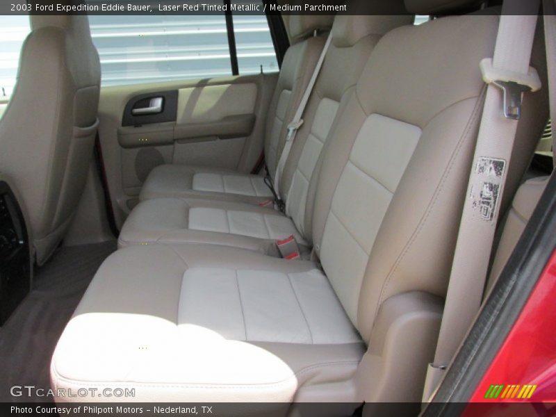 Laser Red Tinted Metallic / Medium Parchment 2003 Ford Expedition Eddie Bauer