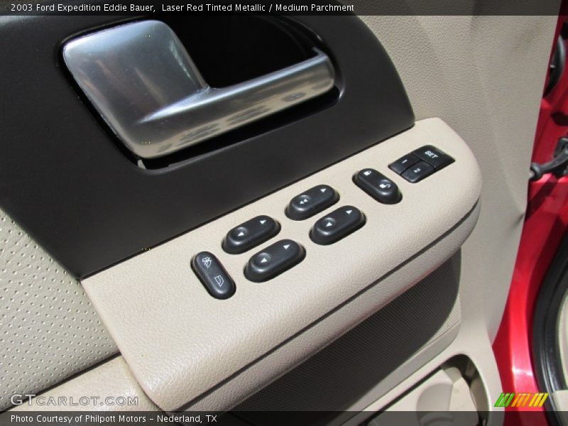 Laser Red Tinted Metallic / Medium Parchment 2003 Ford Expedition Eddie Bauer