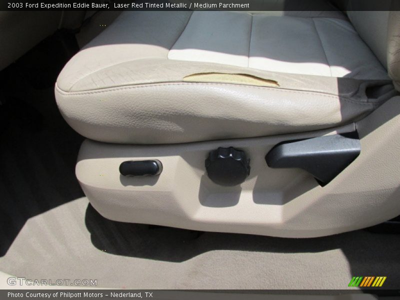 Laser Red Tinted Metallic / Medium Parchment 2003 Ford Expedition Eddie Bauer