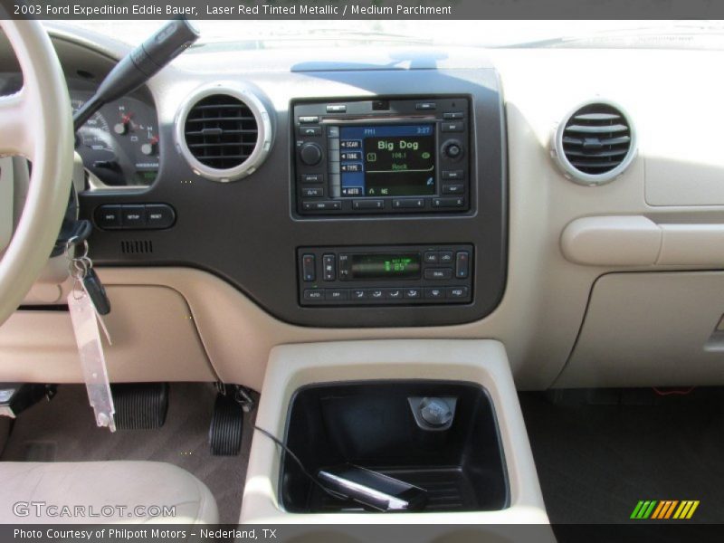 Laser Red Tinted Metallic / Medium Parchment 2003 Ford Expedition Eddie Bauer