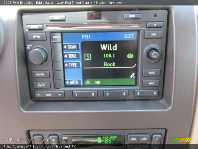 Laser Red Tinted Metallic / Medium Parchment 2003 Ford Expedition Eddie Bauer