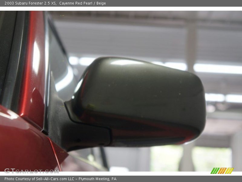 Cayenne Red Pearl / Beige 2003 Subaru Forester 2.5 XS