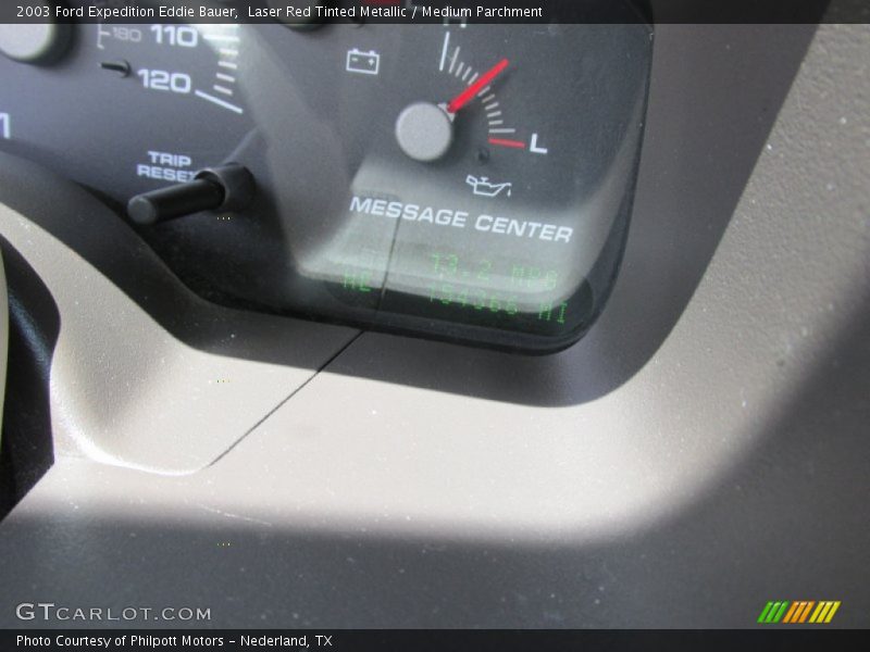 Laser Red Tinted Metallic / Medium Parchment 2003 Ford Expedition Eddie Bauer