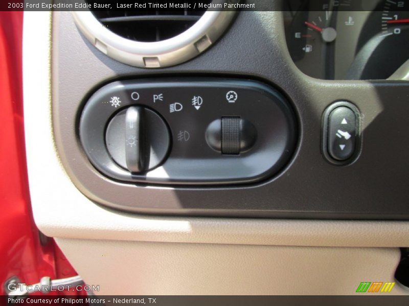 Laser Red Tinted Metallic / Medium Parchment 2003 Ford Expedition Eddie Bauer