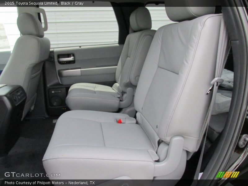 Rear Seat of 2015 Sequoia Limited