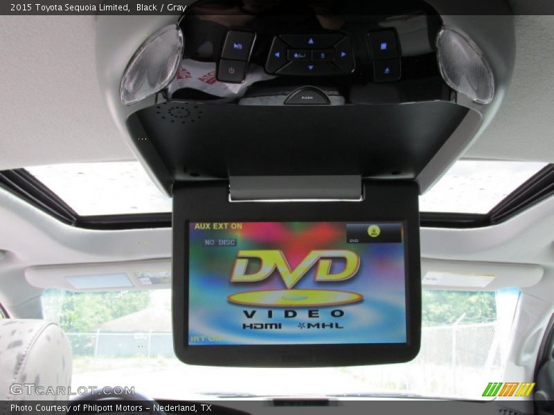 Black / Gray 2015 Toyota Sequoia Limited