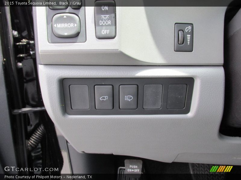 Black / Gray 2015 Toyota Sequoia Limited